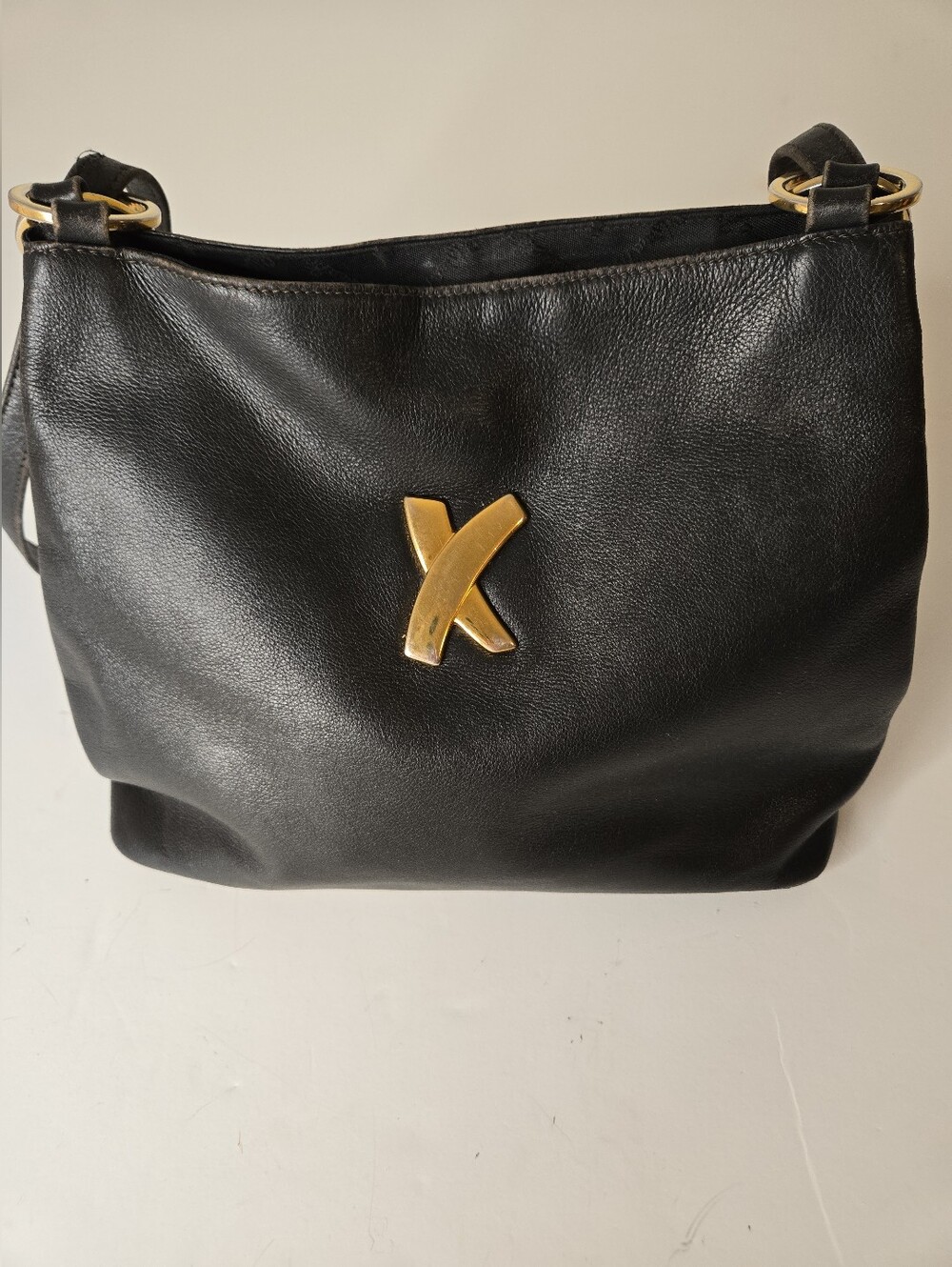By Paloma Picasso Leather Crossbody Bag